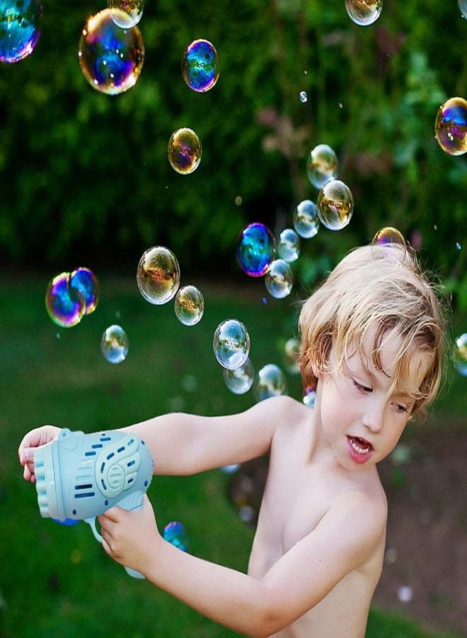 BUBBLE GUN 23 Hole Bubble Machine Gun for Kids,2026 Upgrade Toy Gift Outdoor Bubble Maker Bubble Gun, Super Large Phantom Light Automatic Bubble Machine Toys for Kids Boys Girls Birthday Gifts - Image 2