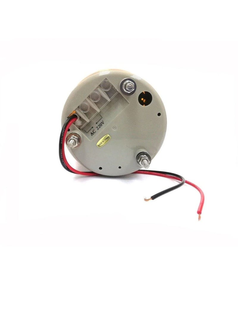 Rotating Beacon Light LED Yellow Screw Mount Base A100 220VAC