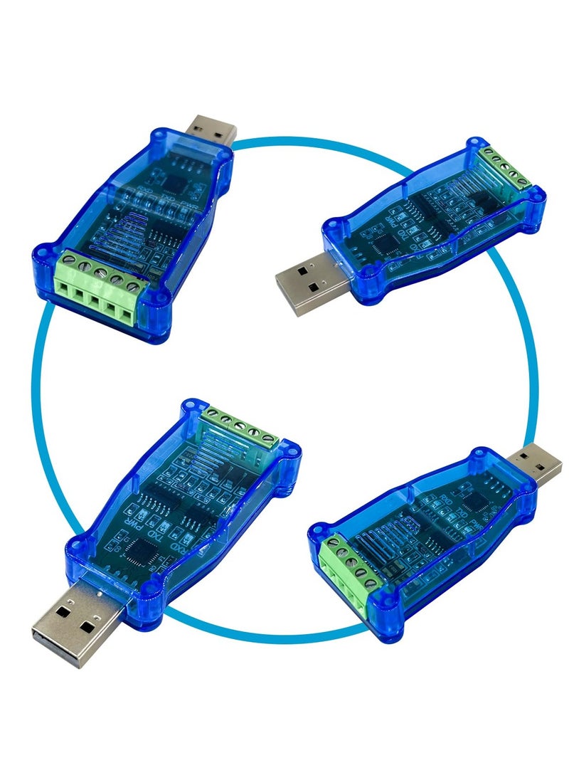TECH SH-U10 USB to RS485 Converter with CP2102 Chip Compatible with Windows 7,8,10,Linux,Mac OS