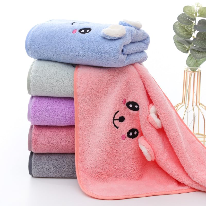 Uber World Bath Towels for Kids, Children, Toddlers, Micro Fiber, Size 100 x 55 CMS, 250 GSM, Pack of 1 - Image 3