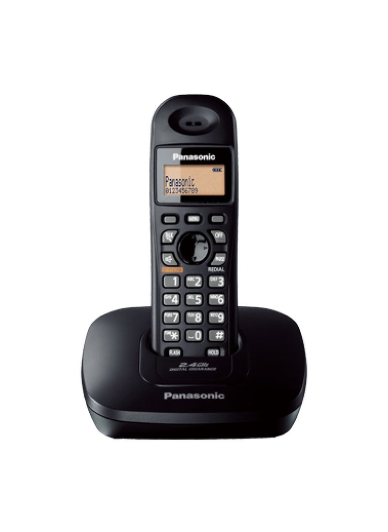 Panasonic Panasonic KX-TG3611BX Cordless Telephone - Black  - Image 1