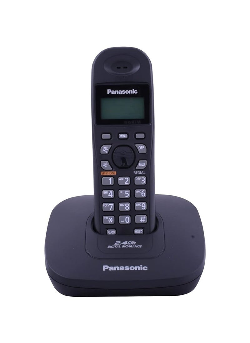 Panasonic Panasonic KX-TG3611BX Cordless Telephone - Black  - Image 2