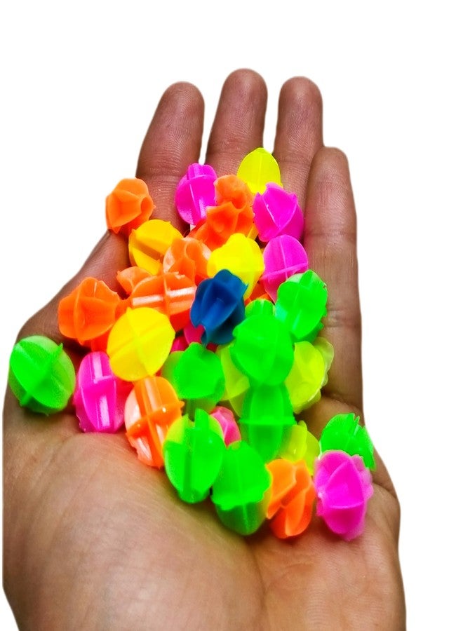 CYIDER 250 Pcs Multi-Color Plastic Bicycle Spoke Beads - Wheel Spoke Clip Decorations,Cycle moti Beads - Image 1