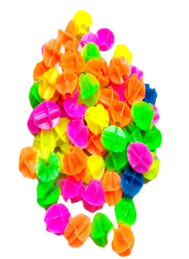 CYIDER 250 Pcs Multi-Color Plastic Bicycle Spoke Beads - Wheel Spoke Clip Decorations,Cycle moti Beads - Image 3