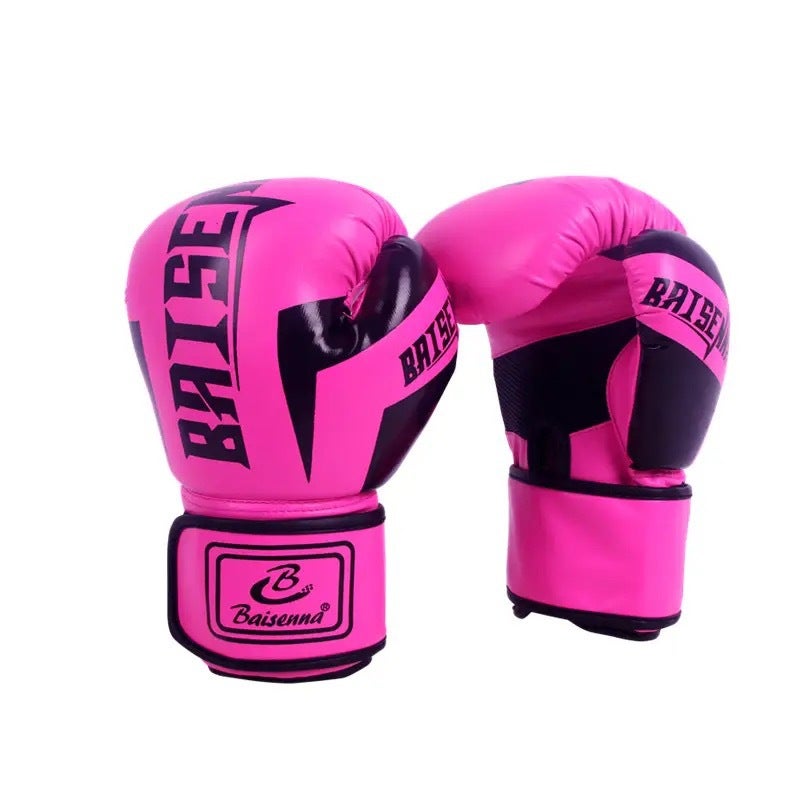 Generic PU Boxing Gloves Adult Kids ProtectionIntegrated pink adult style Integrated pink adult style 