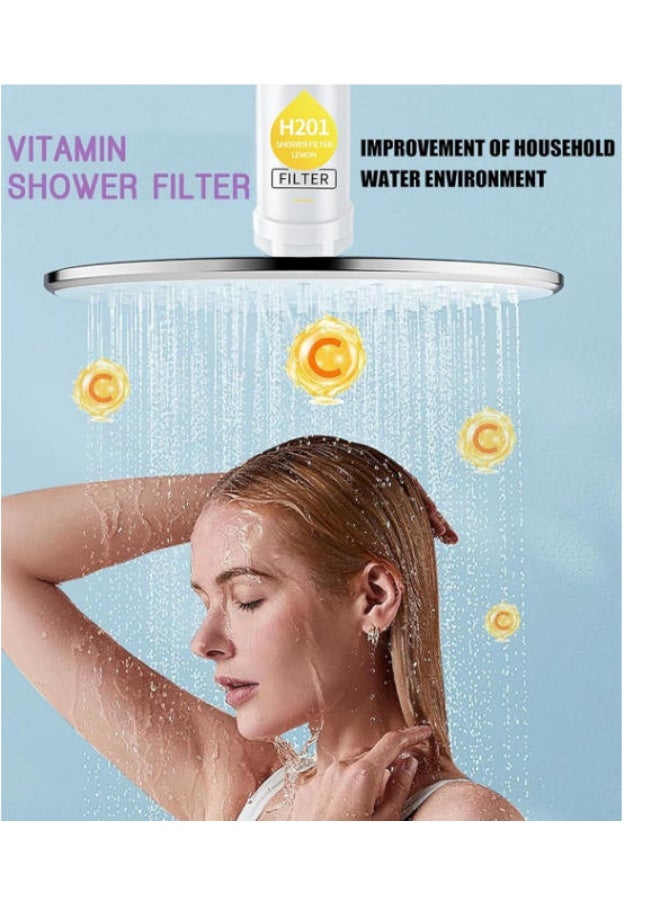 Vitamin Shower Filter - Anti Hair Loss - Prevents Dry Skin - Chlorine Removal - Rust Removal - Relaxing Aromatherapy - Non-Toxic Jamsmine - Image 5