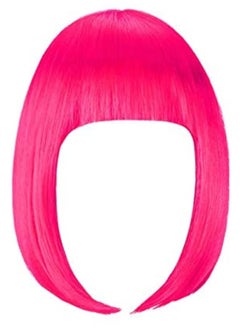 Generic Long Wig Fuchsia 