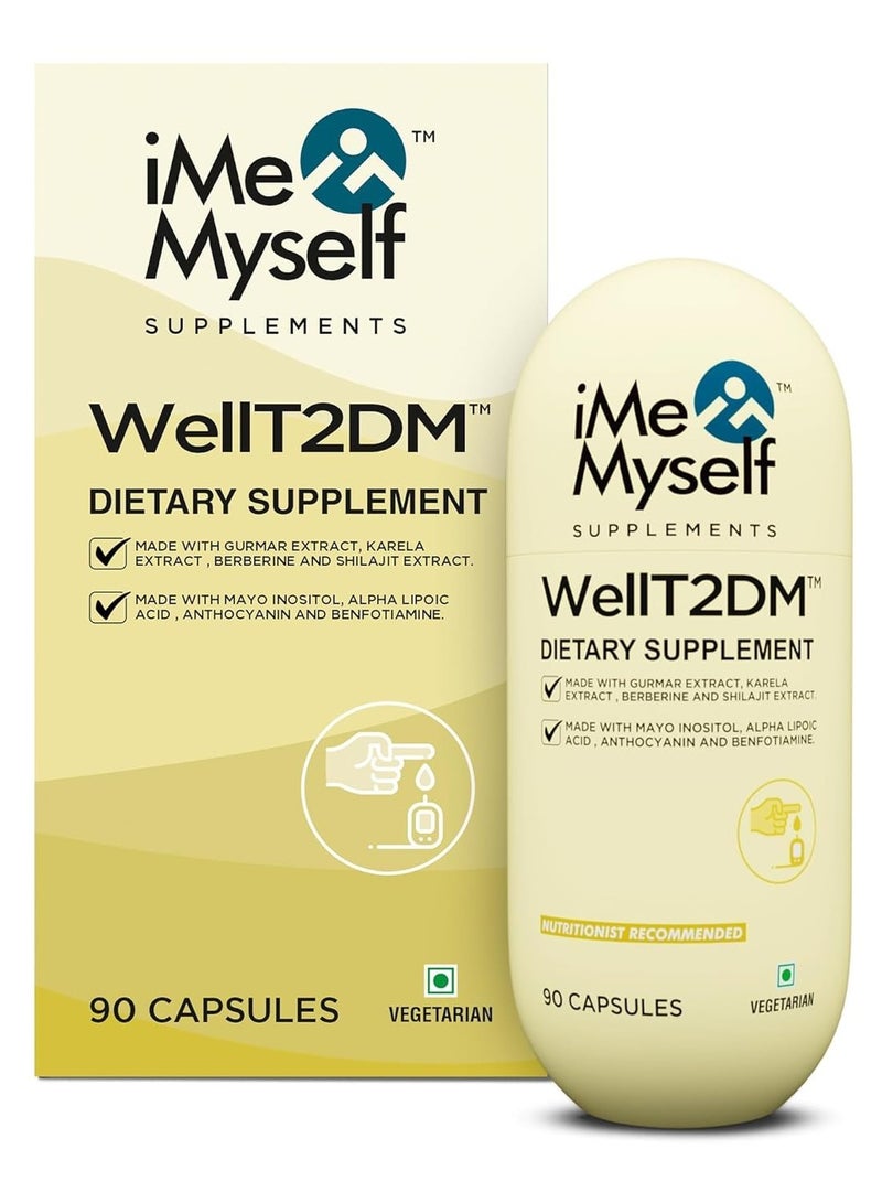 iMeMyself WellT2DM 90 Capsules - Image 1