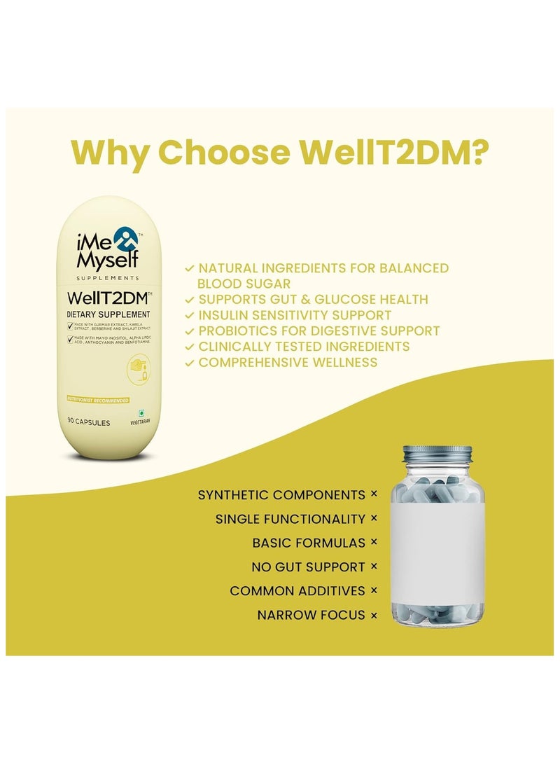 iMeMyself WellT2DM 90 Capsules - Image 4