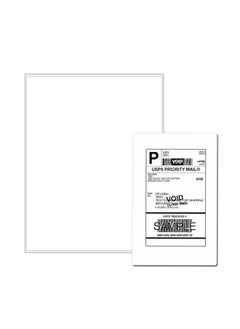 FungLam Full Sheet Address Shipping Labels 81/2" X 11" 100 Labels  - Image 2