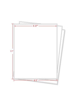 FungLam Full Sheet Address Shipping Labels 81/2" X 11" 100 Labels  - Image 3