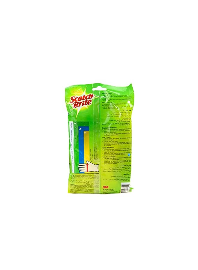 Scotch  All Purpose Gloves Large Size Reusable Gloves Protect Your Hands Waterproof Tear Proof Excellent Grip Touch Sensitive Comfortable Fit Gloves Kitchen 1 Pair/Pack - Image 3