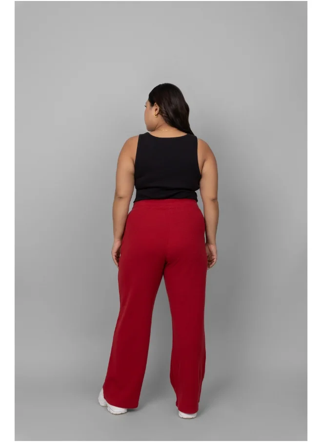 NeceSera Black Rib Jogger Set