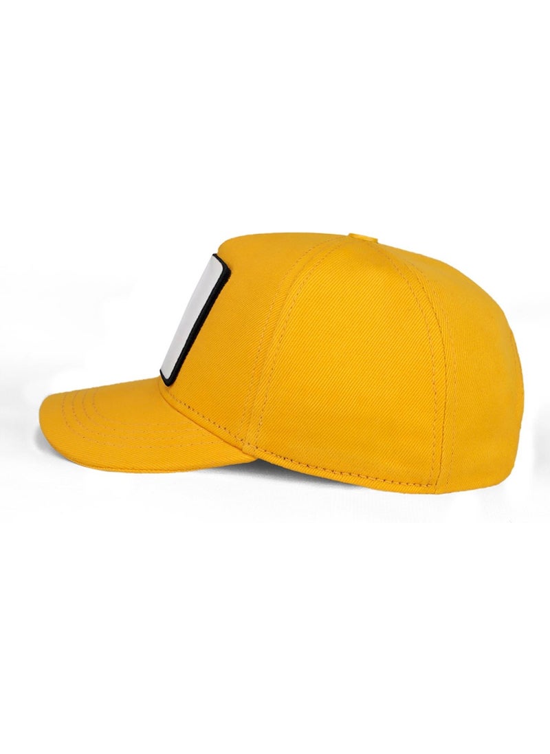 Black Börk Blackbörk V1 Baseball Kids Squirrel - 1 Yellow Kids Hat with Code Logo (Cap)  - Image 4