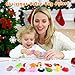 LeeHUR 50 Pcs Christmas Squishy Toys Christmas Party Favors Stocking Stuffers Xmas Gifts Kawaii Mochi Squishies Sensory Squeeze Toys for Kids Christmas Party Favors Stocking Stuffers Gifts - Image 4