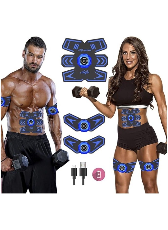 general Abs Stimulator Ab Stimulator Rechargeable Ultimate Abs Stimulator For Men Women Abdominal Exercise Abs Power Fitness Abs Power Fitness Abs Training Workout Equipment Portable - Image 1