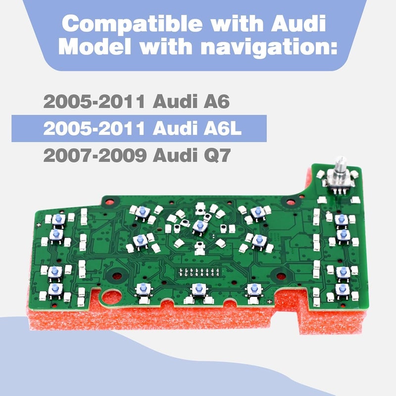 CULMKARI لوحة دائرة التحكم CULMKARI MMI E380 مع نظام الملاحة لأودي A6 A6L 2005-2011 و Q7 2005-2009 - Image 2