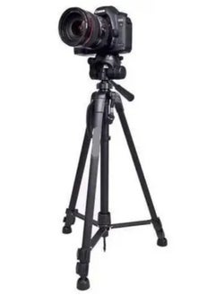 Yufeng Yunfeng 3388 DSLR Camera Tripod with Mobile Clip Holder, 2-Section Lever-Lock Legs for Easy Height adjustments for Camera and Smartphones.  - Image 1