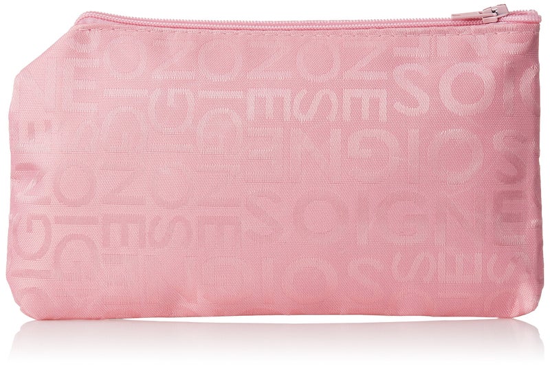 Aeoss ® Portable Cute Multifunction Zipper Travel Cosmetic Pencil Pouch Bag (Pink_Single) - Image 1