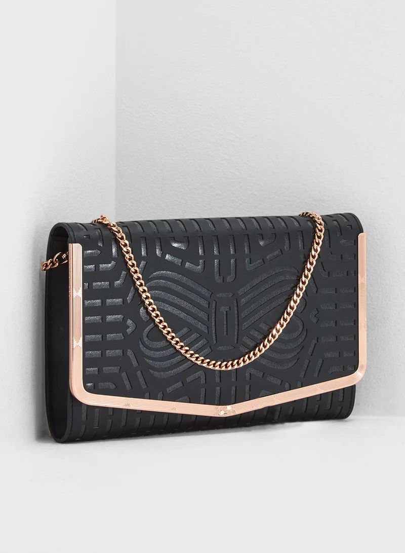 Ted Baker Bree Cut Out Bow Clutch