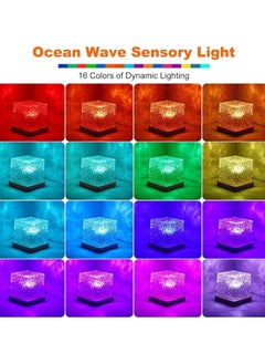 Generic Northern Lights Projector - Rotating Ocean Wave Projector,16 Colors Changing Water Wave Lamp with Remote for Bedroom, Kids Room, Party, Bars, Game Rooms (Ocean Wave)  - Image 3