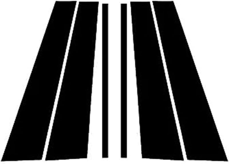 Wivplex Glossy Black Door Window Trim Cover for Range Rover L405 - Image 1