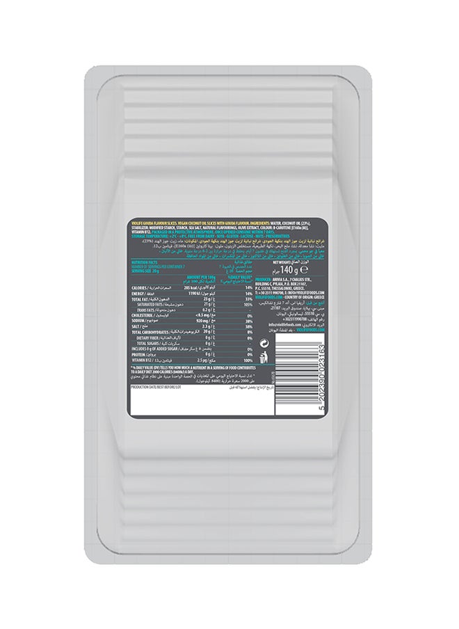 VIOlife - Slices Gouda 140grams - Image 1