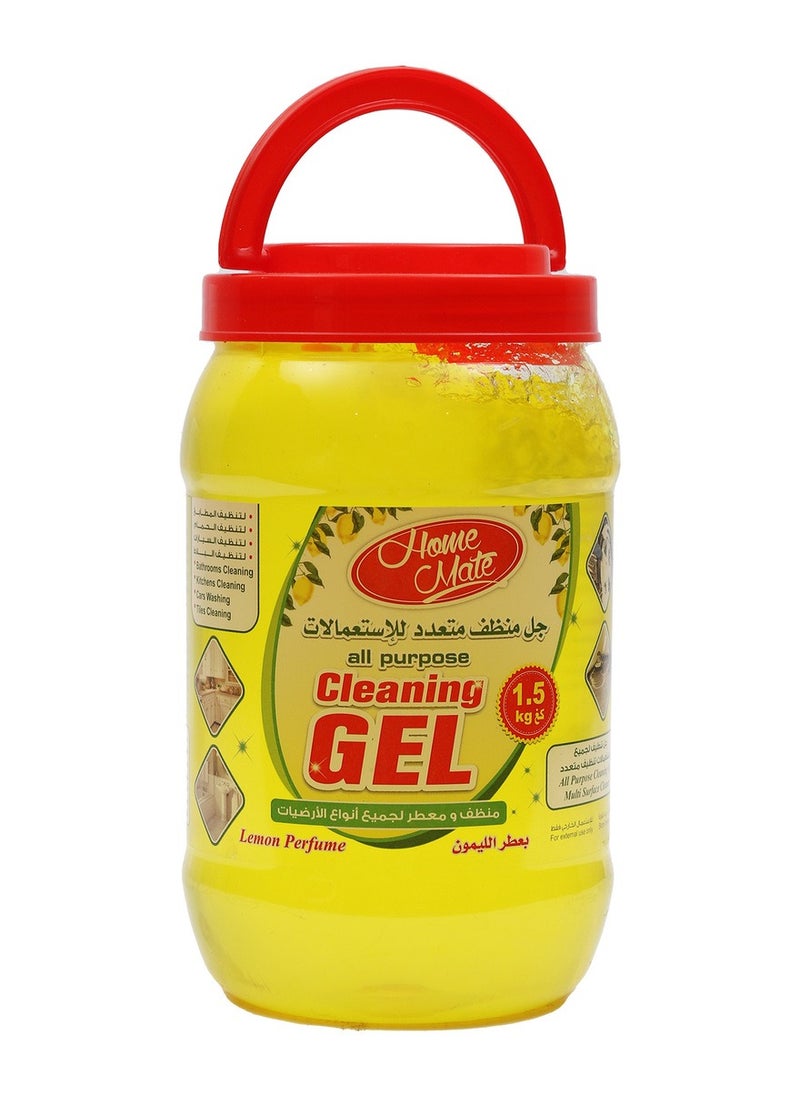 Home Mate - Lemon All Purpose Cleaning Gel 1.5 Kg - Image 1