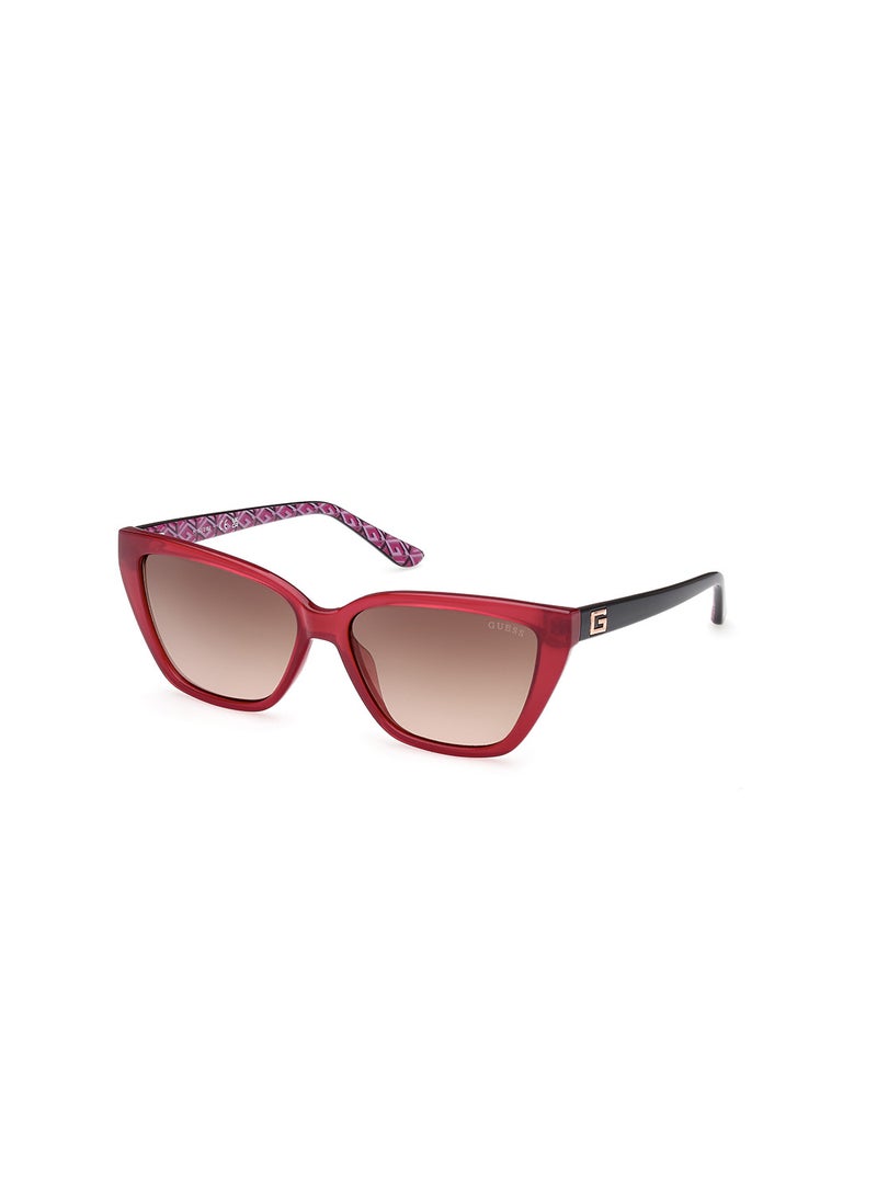 GUESS Women's UV Protection Cat Eye Sunglasses - GU791969G58 - Lens Size: 58 Mm - Image 1