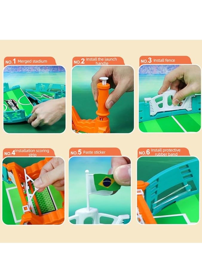 General Mini Foosball - Foosball Game | Indoor family game night fun, interactive sports competition board games for adults and children  - Image 4
