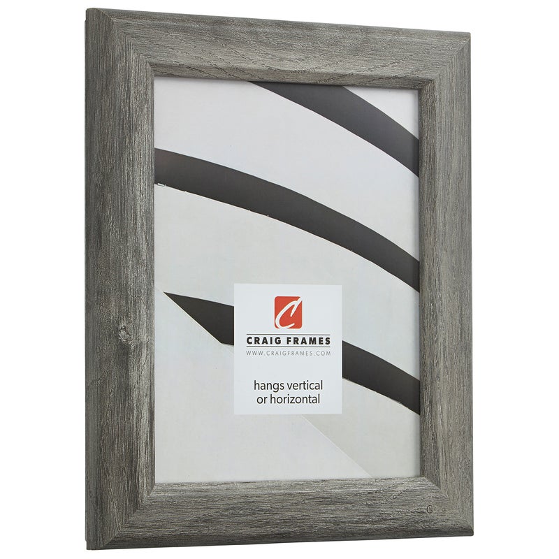 Craig Frames 220030 Arthur Picture Frame  8"" x 10""  Gray Barnwood - Image 2