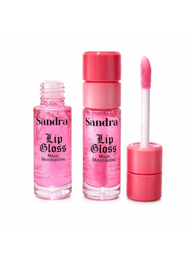 Sandra Magic Moisturizing Lip Gloss – Natural Pink Shine - Image 1