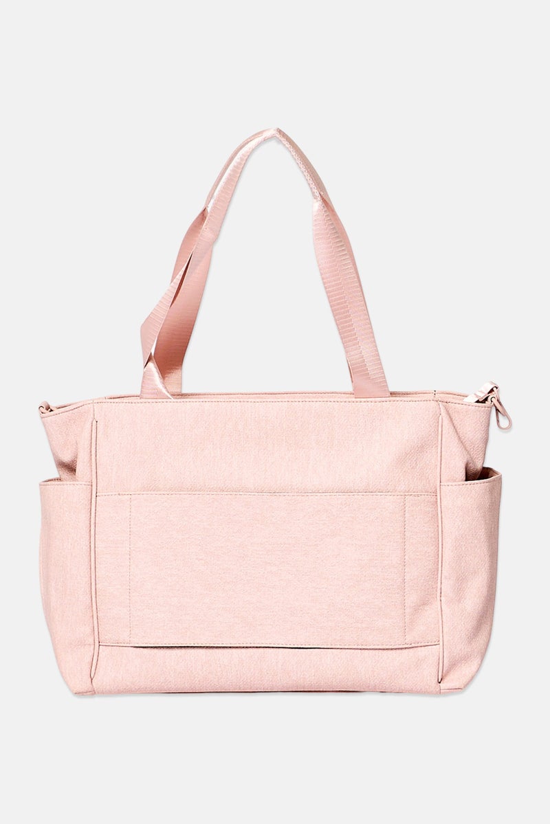 Sam And Libby Women Brand Logo Diaper Totes Bag, Pink - Image 4