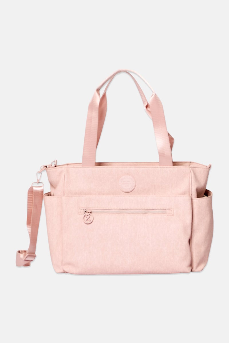 Sam And Libby Women Brand Logo Diaper Totes Bag, Pink - Image 2