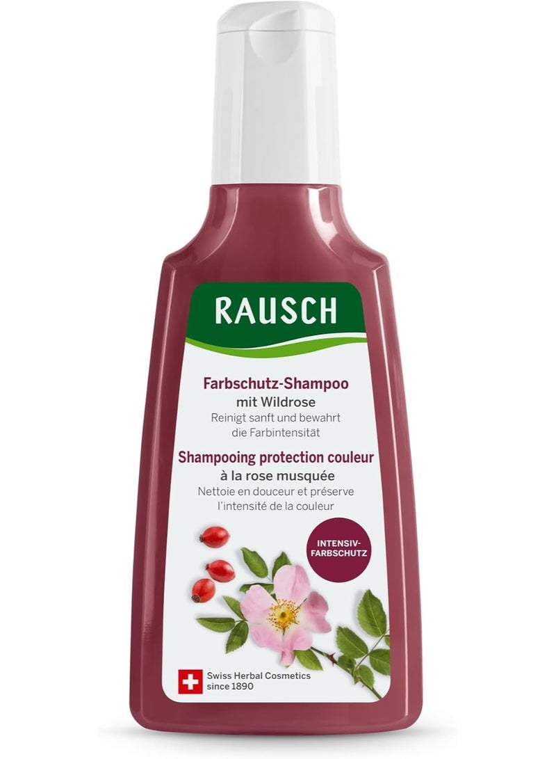 Rauch Rausch Colour Protection Shampoo with Wild Rose 200ml | Gentle Colour Care & Hair Nourishment - Image 1