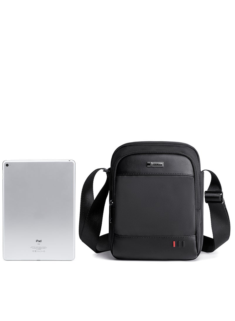 ARCTIC HUNTER Sling Bag for Men Water Resistant Anti Theft Crossbody Daypack Bag for Travel Office Business K00063 Black - Image 3