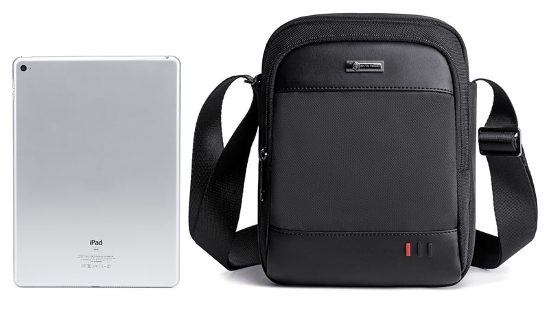 ARCTIC HUNTER sling bag for men water resistant anti theft crossbody daypack bag for travel office business k00063 black - Image 4