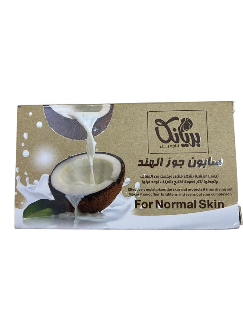 بريانكا صابون جوز الهند لجميع انواع البشره لعلاج الحبوب و البثور والرؤؤس السوداء من بريانكا - Image 1