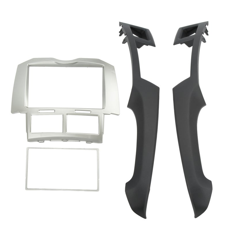 Car Radio Fascia Panel: ABS Material Perfect Fitment - Easy Installation Car Stereo Dash Frame for Yaris Vitz Platz 2005-2011 Car Interior Upgrade - Image 4