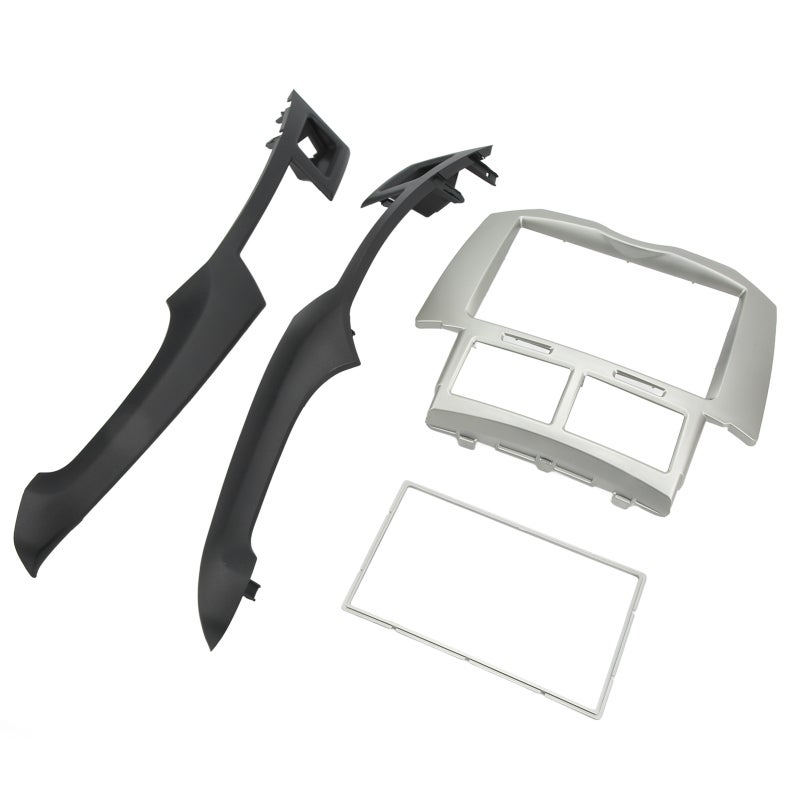 Car Radio Fascia Panel: ABS Material Perfect Fitment - Easy Installation Car Stereo Dash Frame for Yaris Vitz Platz 2005-2011 Car Interior Upgrade - Image 3