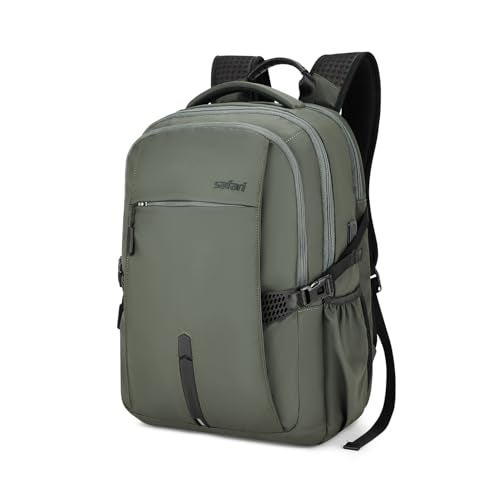 Safari Ronin 30L Formal Laptop Backpack Bag for Man & Women, Ideal for Office Use/School/College Boys and Girls, 3 Compartment Bags with Organizer, Trolley Sleeve, Front pockets, Dual USB Port - Image 1