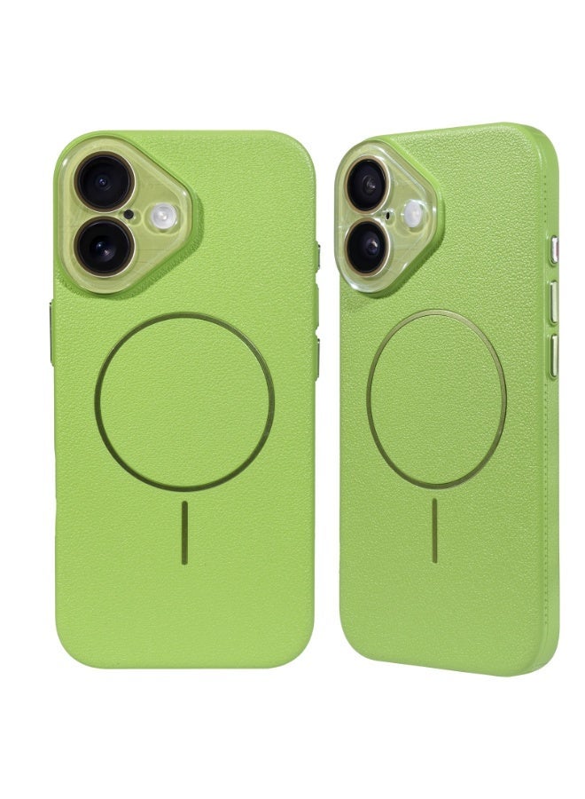 iPhone 17 Series Green Case Magsafe Strong Magnet, Upgraded Shockproof Protection, Anti-Yellowing, Wear Resistant, Full Body & Camera Lens Protection Cover for iPhone 17 / 17 Air / 17 Pro / 17 Pro Max - Image 3