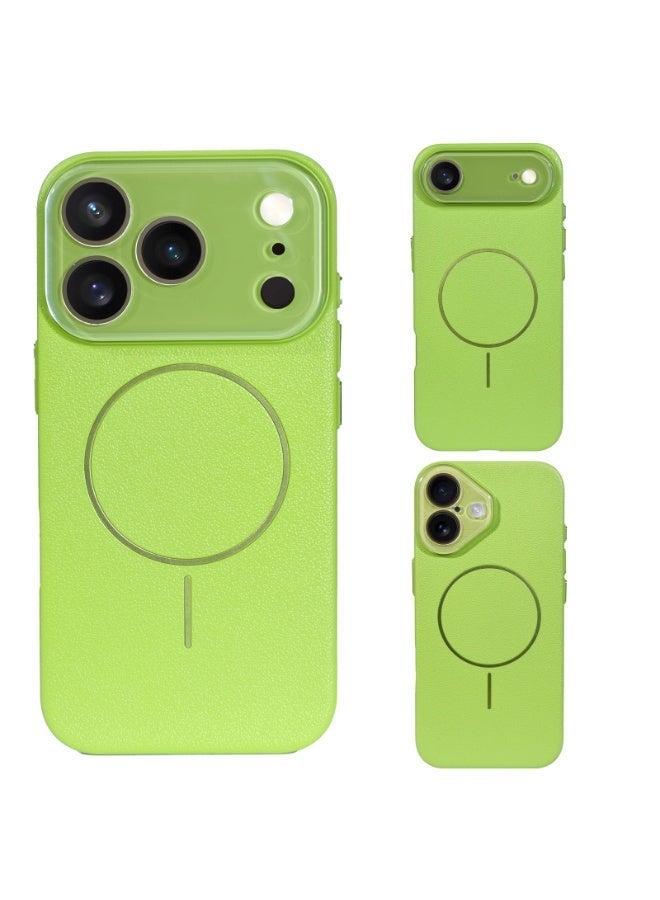 iPhone 17 Series Green Case Magsafe Strong Magnet, Upgraded Shockproof Protection, Anti-Yellowing, Wear Resistant, Full Body & Camera Lens Protection Cover for iPhone 17 / 17 Air / 17 Pro / 17 Pro Max - Image 1