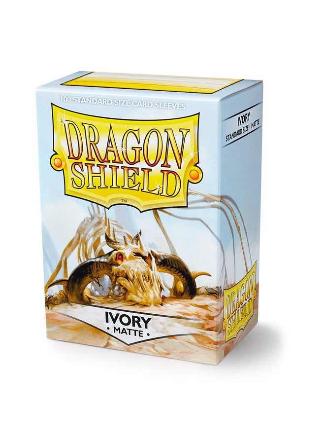 dragon shield أركين تينمان AT11017 أكمام دراجون شيلد للبطاقات غير اللامعة - عاجي - Image 5