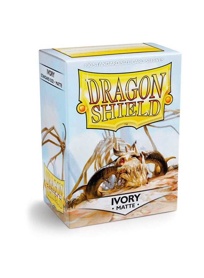 dragon shield أركين تينمان AT11017 أكمام دراجون شيلد للبطاقات غير اللامعة - عاجي - Image 4
