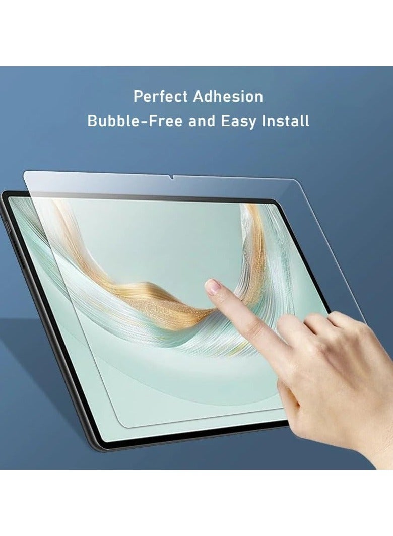 【2-pack】 Screen protector compatible with Huawei MatePad Pro 12.2-inch 2025 tempered glass film, 9H hardness scratch-resistant protective film, ultra-high definition bubble-free - Image 2