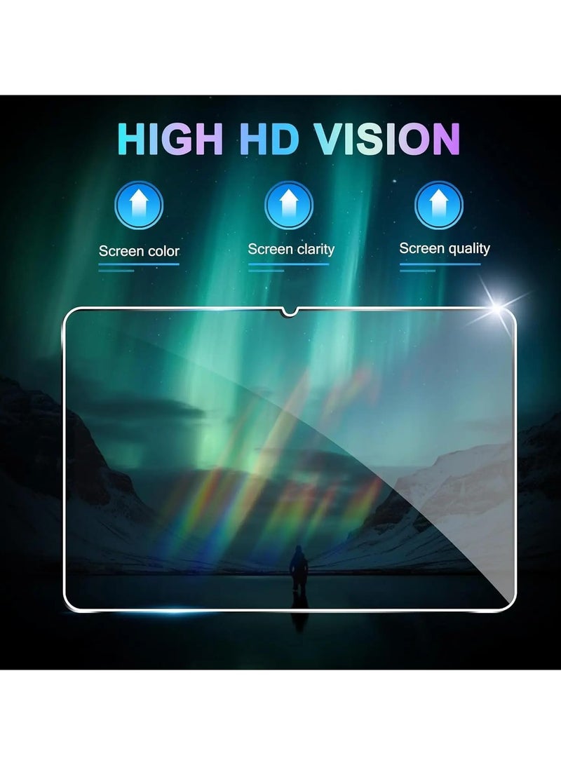 【2-pack】 Screen protector compatible with Huawei MatePad Pro 12.2-inch 2025 tempered glass film, 9H hardness scratch-resistant protective film, ultra-high definition bubble-free - Image 3