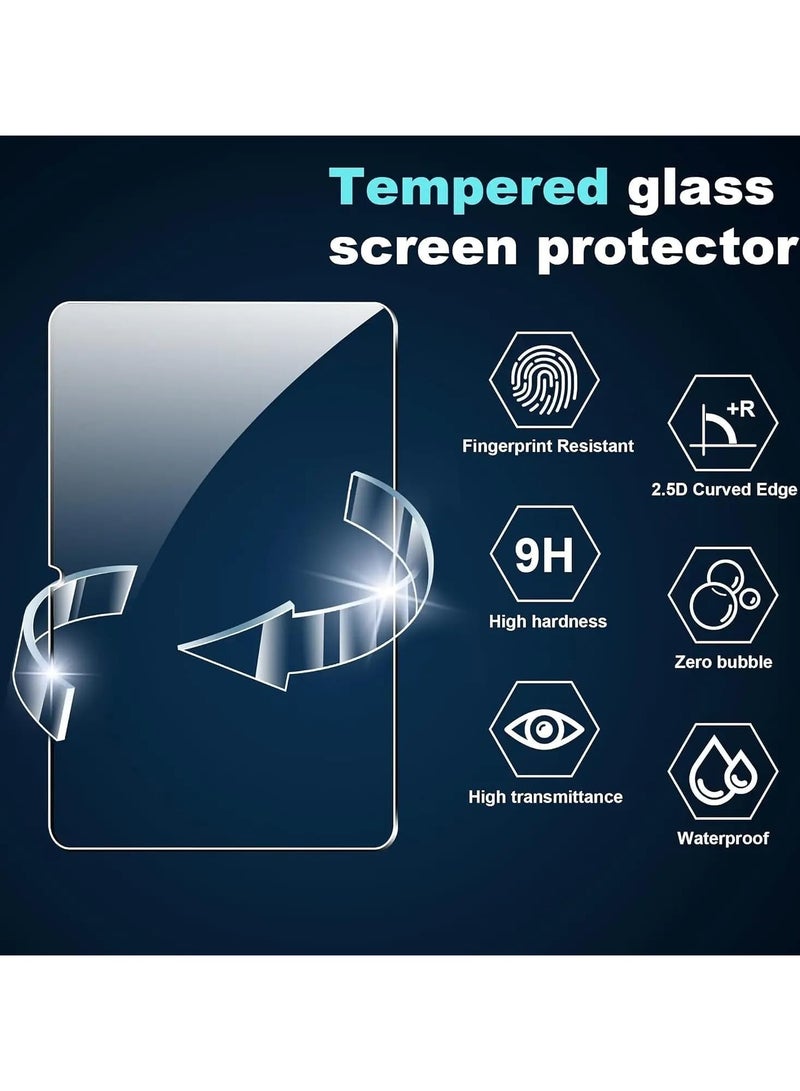【2-pack】 Screen protector compatible with Huawei MatePad Pro 12.2-inch 2025 tempered glass film, 9H hardness scratch-resistant protective film, ultra-high definition bubble-free - Image 4