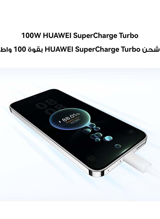 HUAWEI Nova 14 Dual SIM White 12GB RAM 256GB with 100W HUAWEI SuperCharge Turbo + FOC - Middle East Version - Image 4