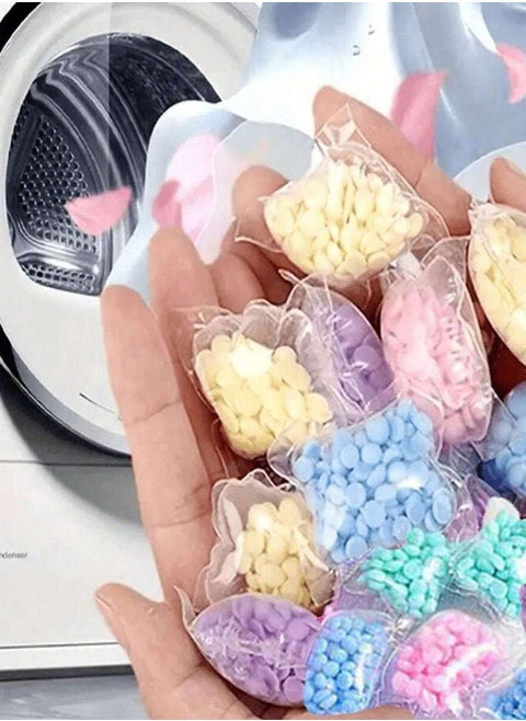 Fragrant Laundry Detergent Pods - Colorful and Scented Cleaning Solution